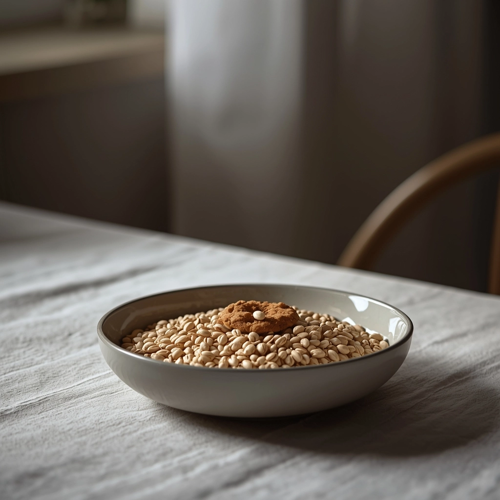 Bol de céréales complètes illustrant une source d’énergie lente et un soutien métabolique quotidien